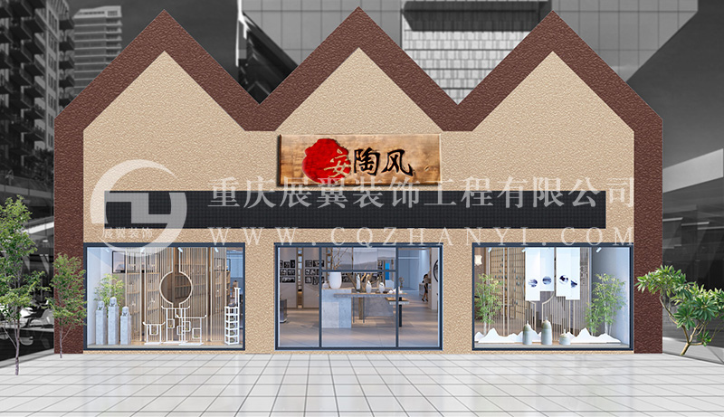 展廳賣(mài)場(chǎng)裝修19